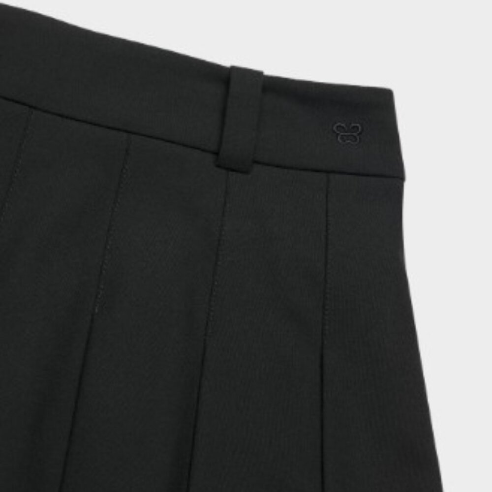 ARITZIA - Sunday Best - Black Olive Micro Pleated High-Waist mini Skirt - Size 4 - Picture 10 of 16